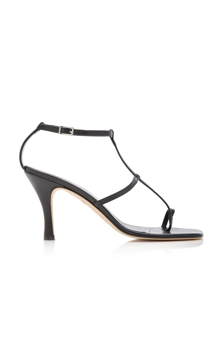 Christopher Esber Rubik Leather Sandals