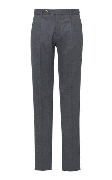 Pt 01 Checked Slim-fit Trousers Size: 48