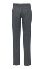 Pt 01 Checked Slim-fit Trousers Size: 48