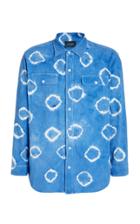 Lost Daze Circle Tie Dye Button Down Shirt