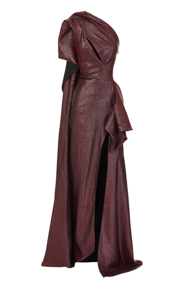Maticevski Luther Spliced Lam Dress