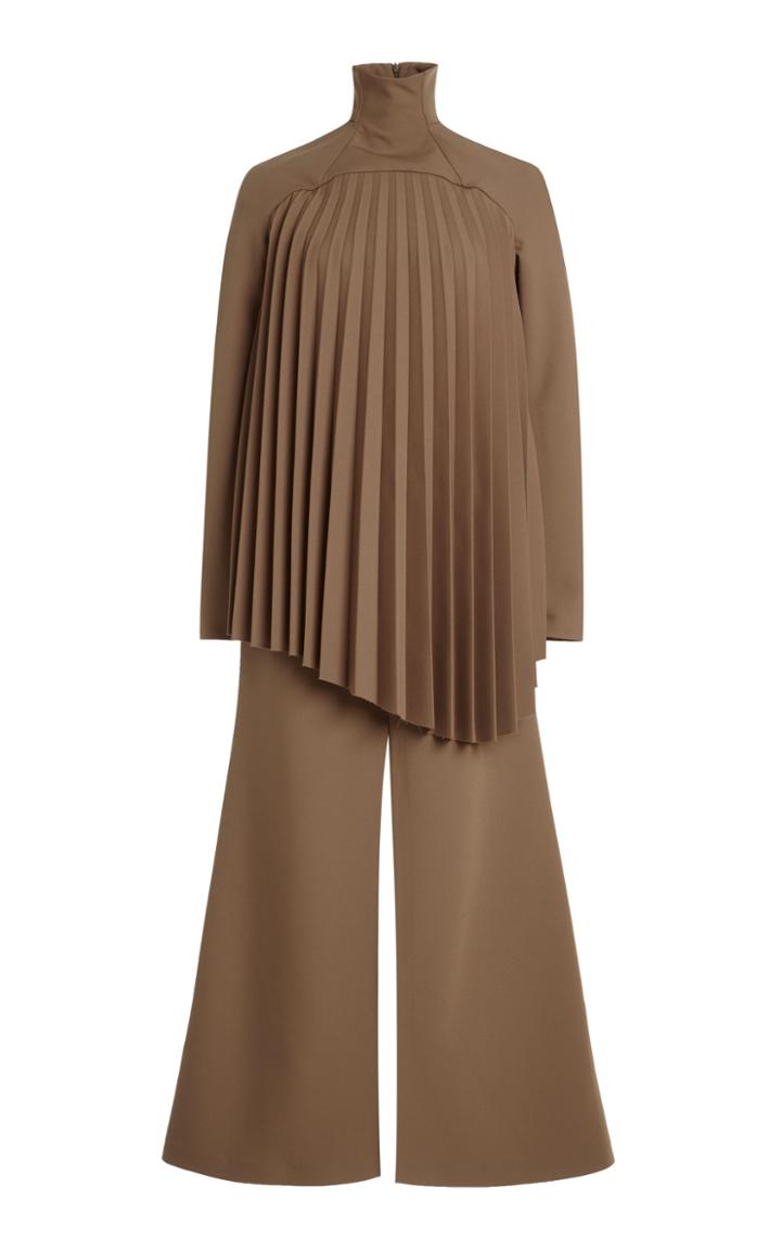 Moda Operandi A.w.a.k.e. Mode Pleated Georgette Dress