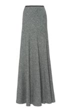 Lanvin Tweed Long Skirt