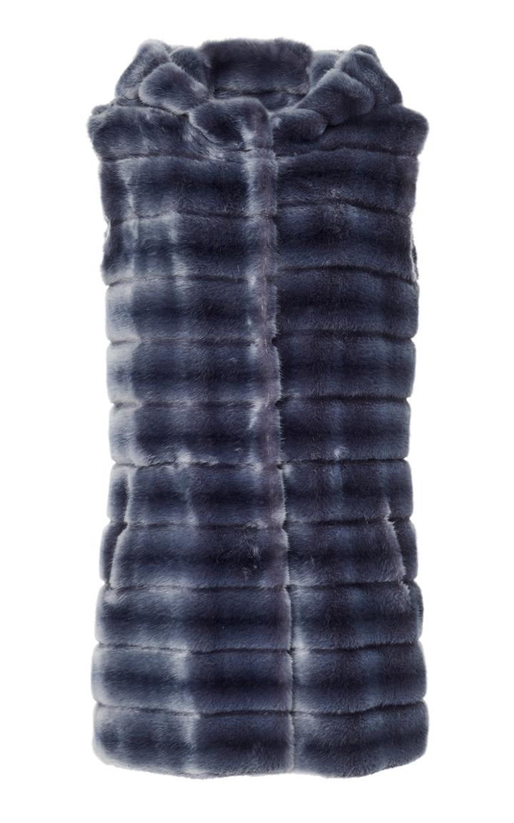 Faz Not Fur Oh My Deer Faux Fur Vest