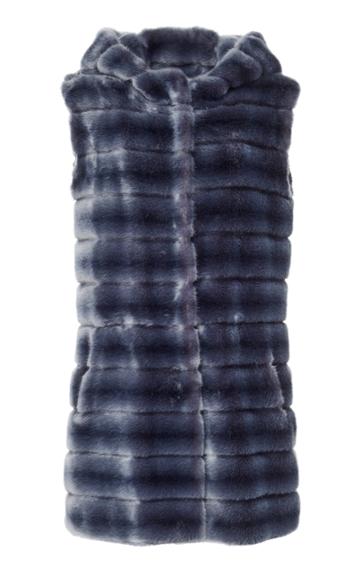 Faz Not Fur Oh My Deer Faux Fur Vest