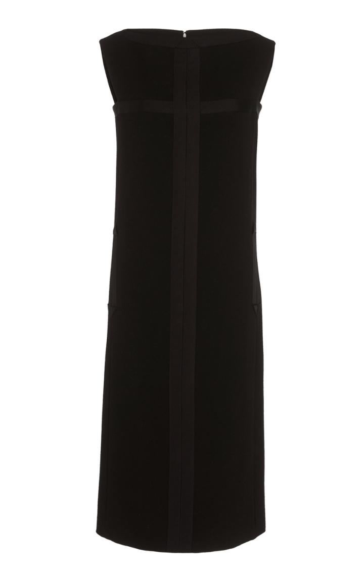 Herve Pierre Paneled Shift Dress