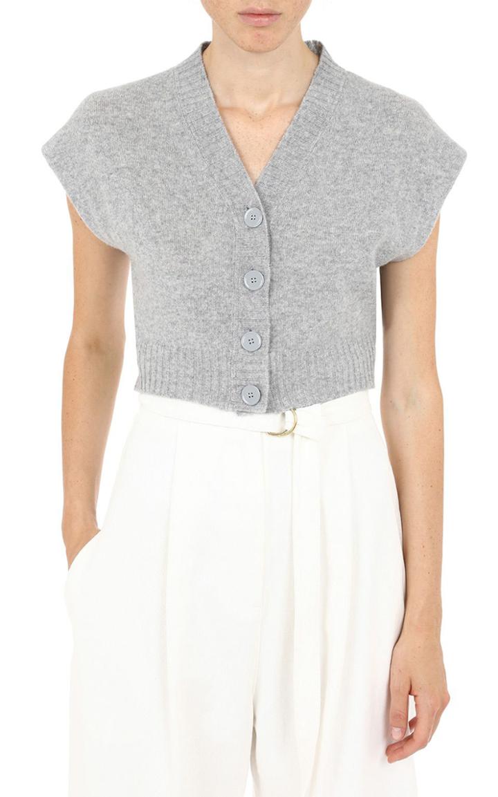 Moda Operandi Philosophy Di Lorenzo Serafini Eco-cashmere Short Sleeve Cardigan
