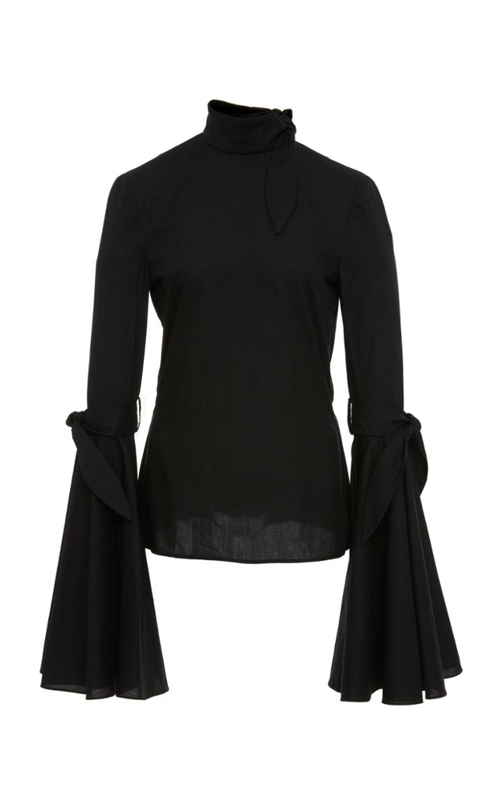 Hensely Bell Sleeve Tie Top