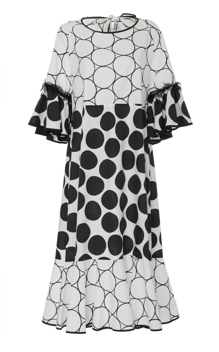 Smarteez Flared Sleeve Printed Dress