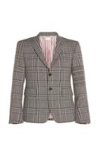 Moda Operandi Thom Browne Checkered Wool Sports Coat Size: 0