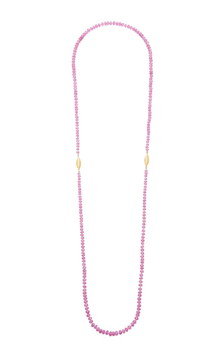 Moda Operandi Arman Sarkisyan 22k Gold And Pink Sapphire Necklace