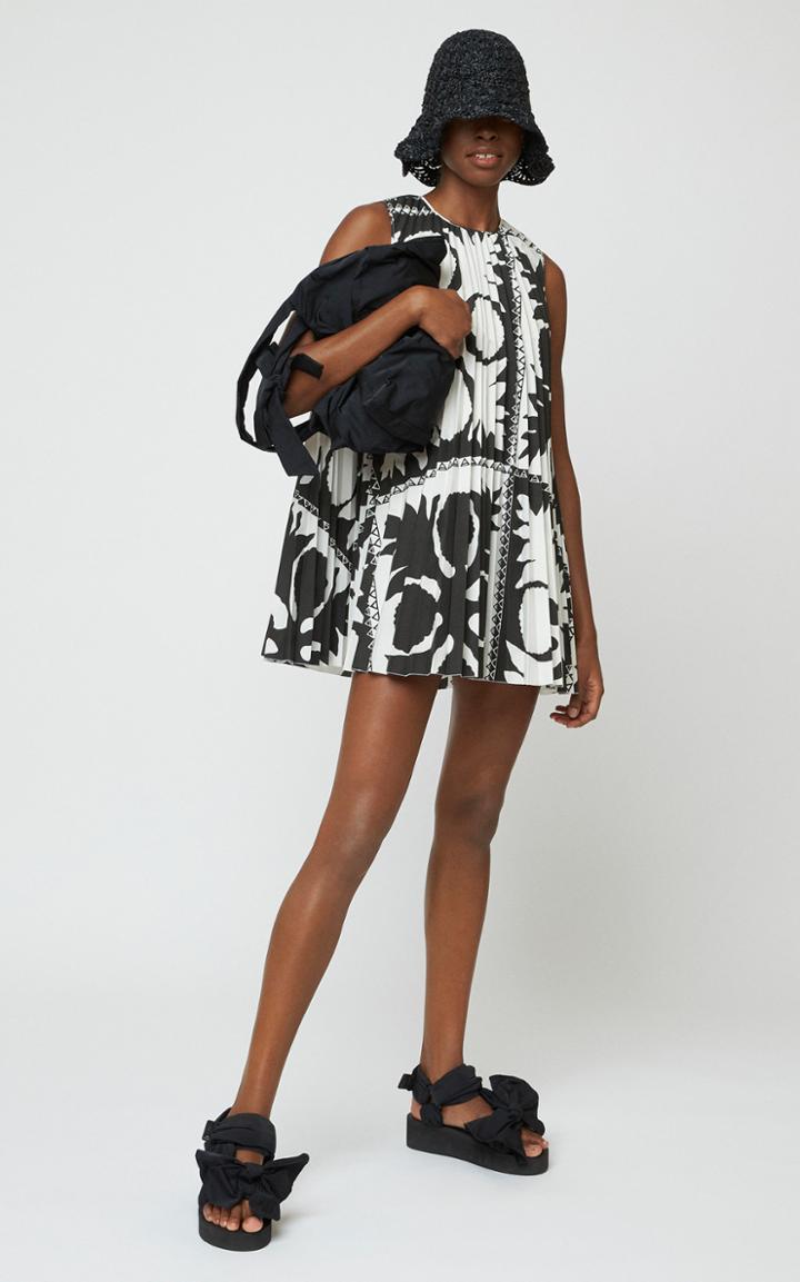 Moda Operandi Red Valentino Printed Poplin Tunic Top