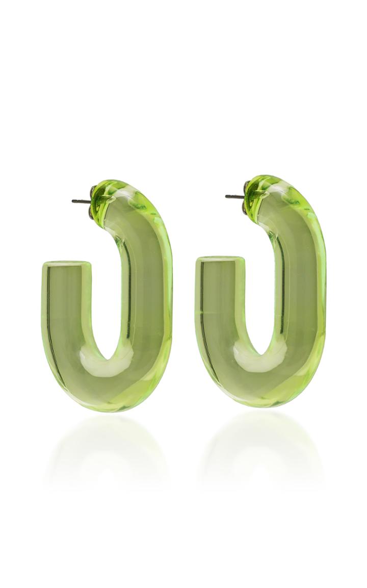 Rachel Comey Keeper Small Acrylic Hoop Earrings