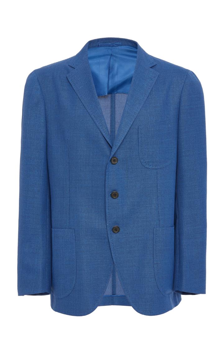 Fioroni Cashmere And Silk-blend Blazer