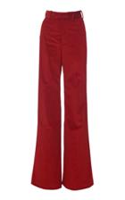 Dundas Embellished Wide-leg Corduroy Pant