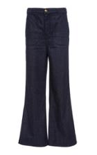 Tory Burch Cropped Flare Jeans