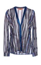 Moda Operandi Missoni Printed Lurex Blouse