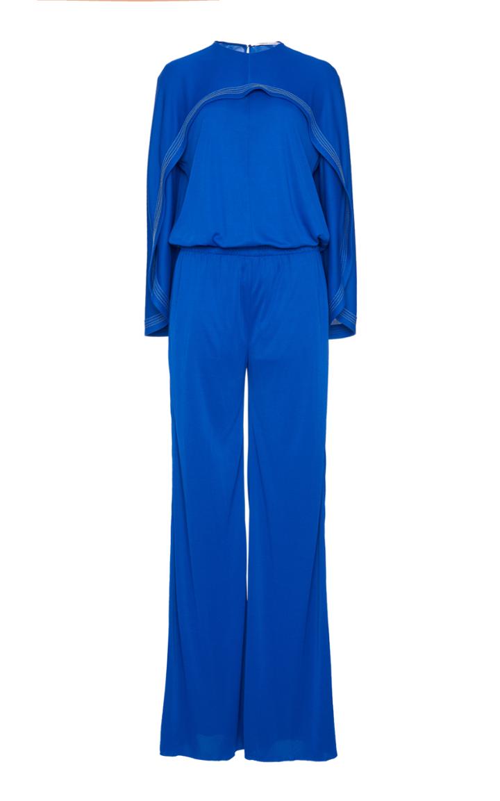 Agnona Silk Blend Jersey Jumpsuit