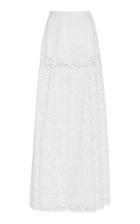 Carolina Herrera Broderie Anglaise Wide-leg Pants