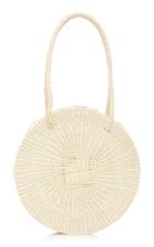 Sensi Studio Circular Straw Handbag