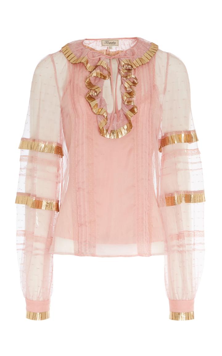Temperley London Phantom Long Sleeve Blouse