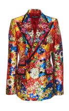 Dolce & Gabbana Double-breasted Satin Blazer