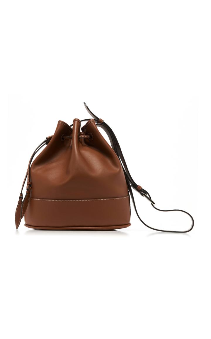 Hunting Season Large Leather Drawstring Bag