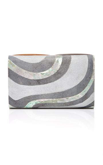 Anastasia Vitkina Abalone Seawave Clutch