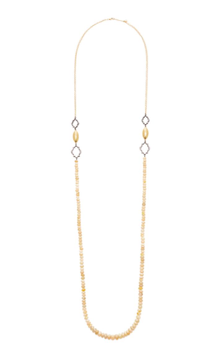 Moda Operandi Arman Sarkisyan 22k Gold And Opal Bead Necklace
