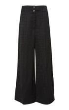 Temperley London Warrior Wide-leg Satin Trousers