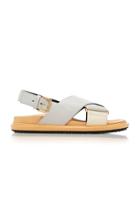 Marni Crisscross Leather Sandals