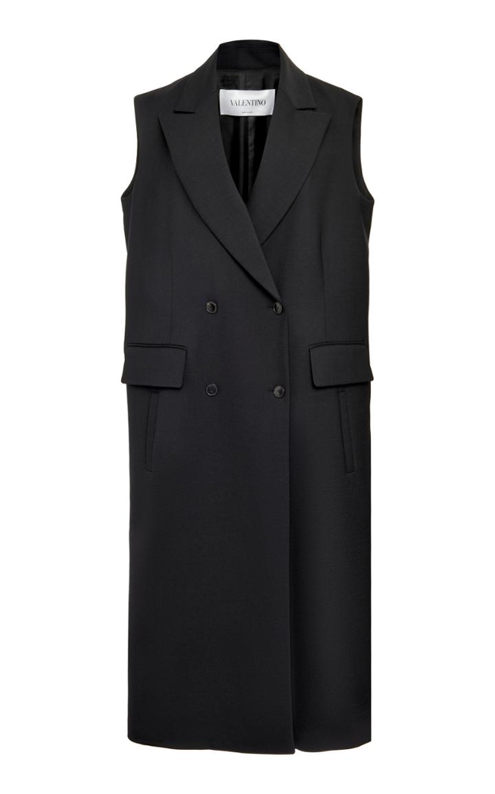 Moda Operandi Valentino Double-breasted Cady Vest