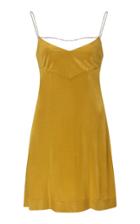 Alexachung Rhinestone-detailed Jersey Mini Dress