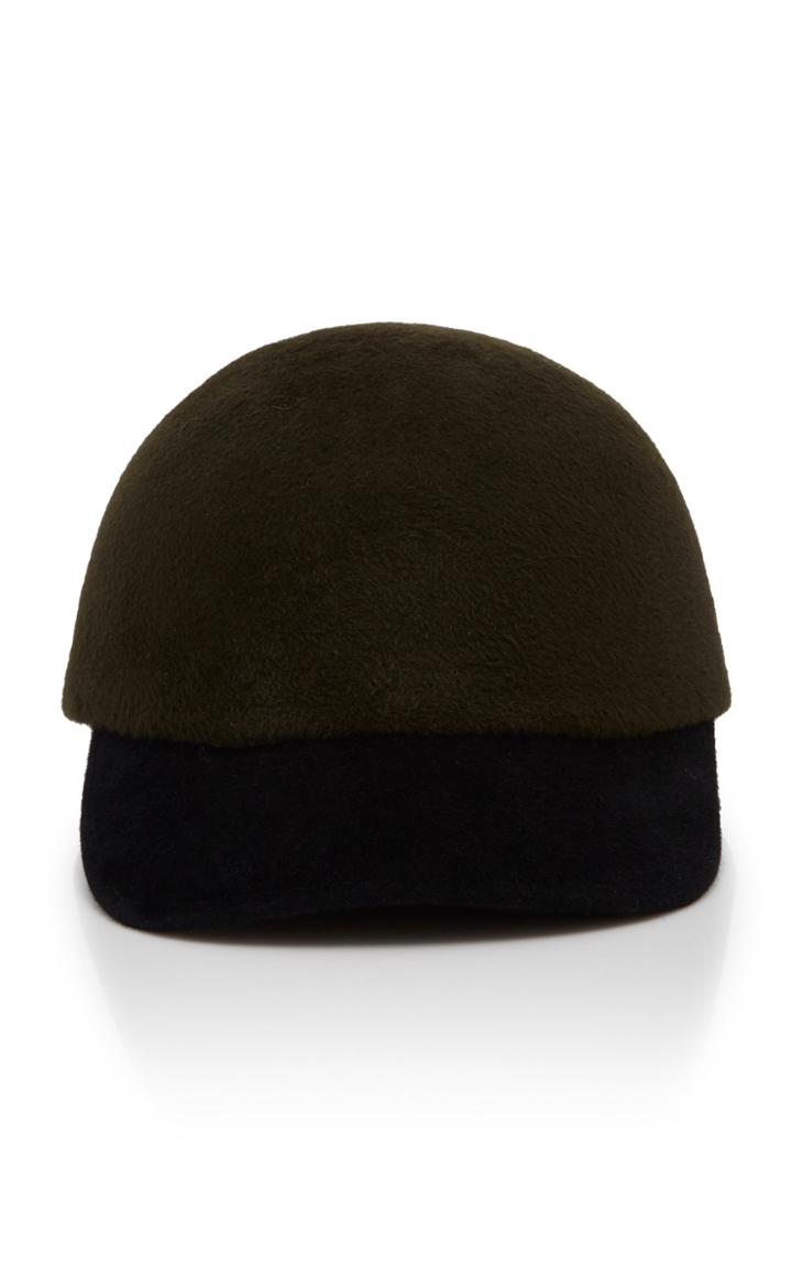 D'estree Fitted Rabbit Felt Baseball Cap Size: S