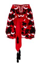 Yuliya Magdych Red Viburnum Mini Dress