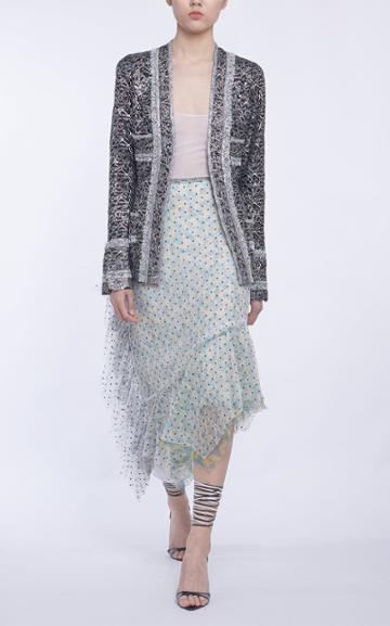 Anas Jourden Coated Lace Blazer