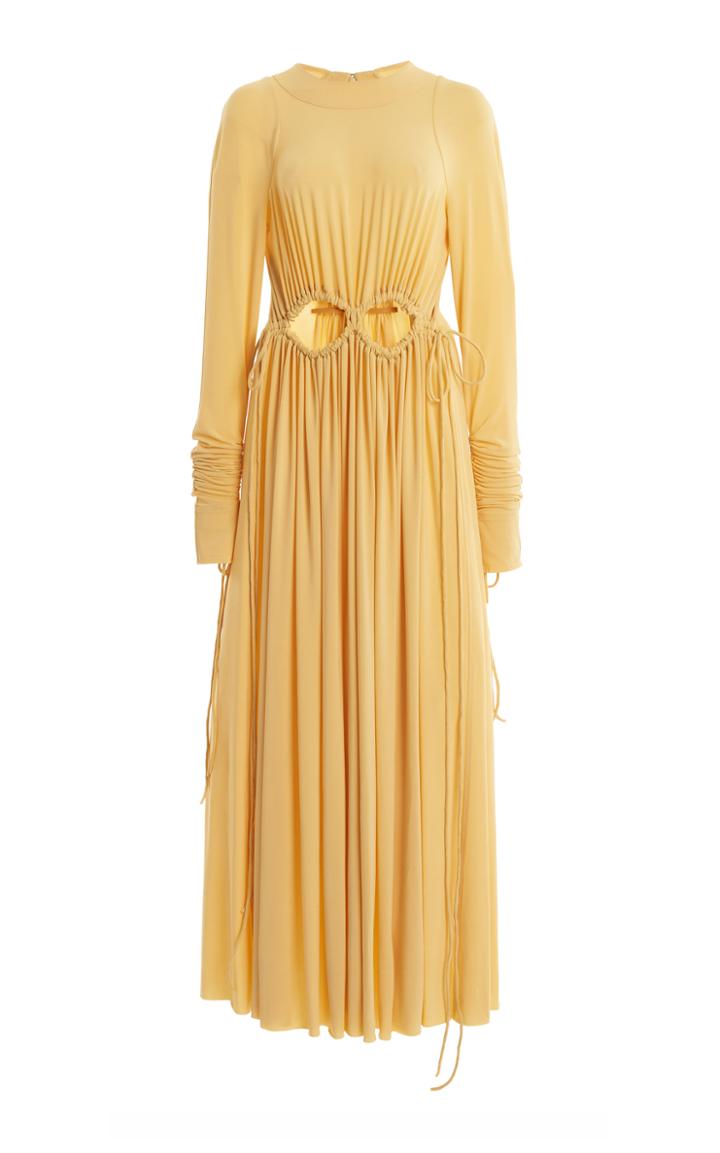 Moda Operandi Victoria Beckham Jersey Cut-out Dress