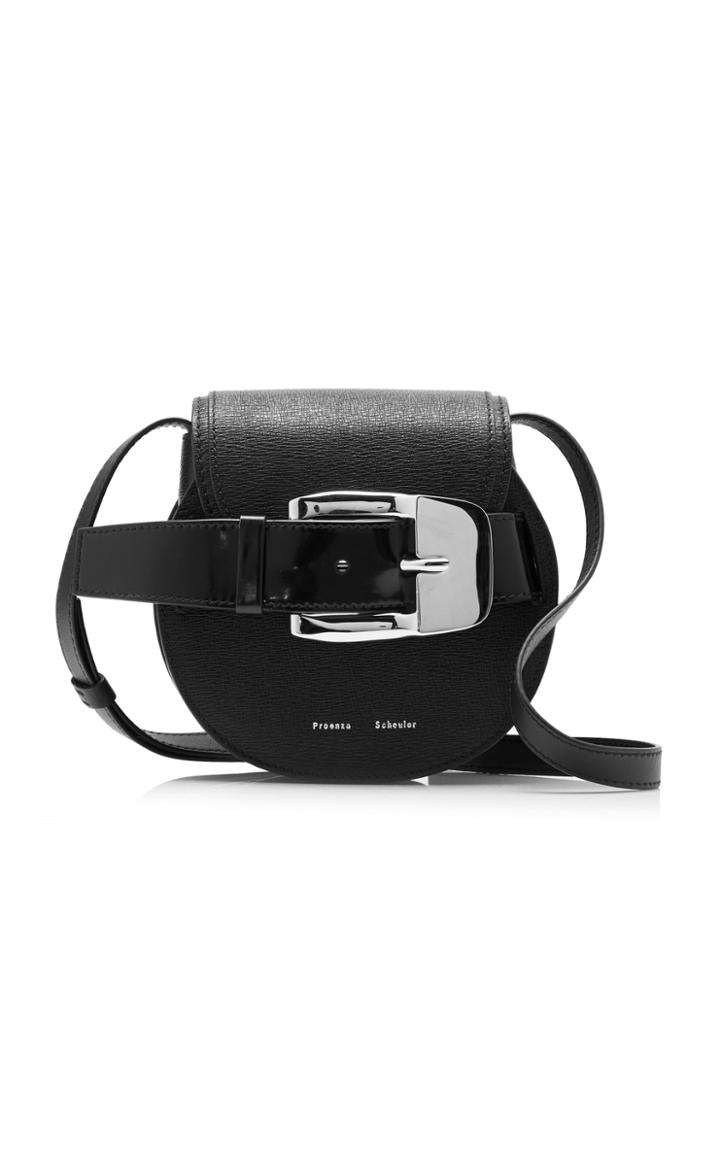 Proenza Schouler Buckle Mini Leather Crossbody Bag