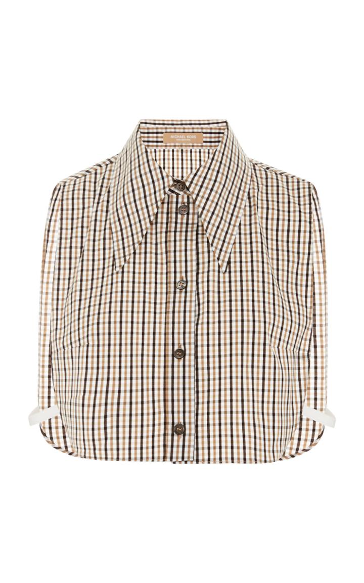 Michael Kors Collection Collared Dickie Top