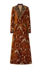 Dolce & Gabbana Embroidered And Embellished Double-breasted Jacquard Maxi Coat