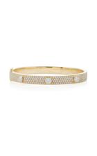 Anita Ko Pave Diamond Bracelet With Three Round Diamonds