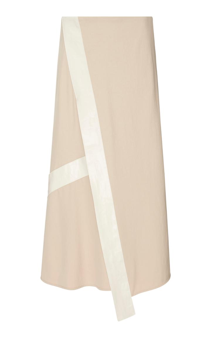 Victoria Beckham Appliqud Midi Skirt