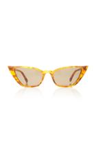 Kate Young Fawn Cat-eye Acetate Sunglasses