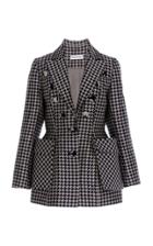 Dice Kayek Virgin Wool Houndstooth Blazer