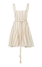 Alexis Dimma Striped Linen Mini Dress