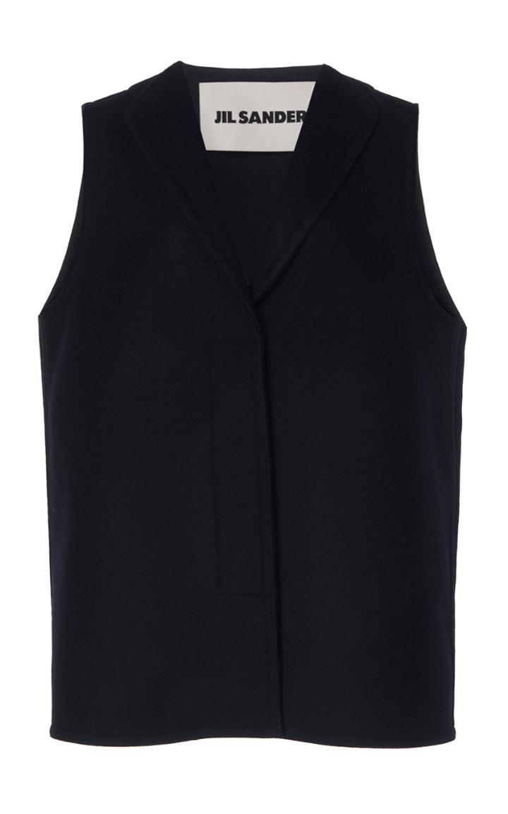 Jil Sander Swallow Wool Vest