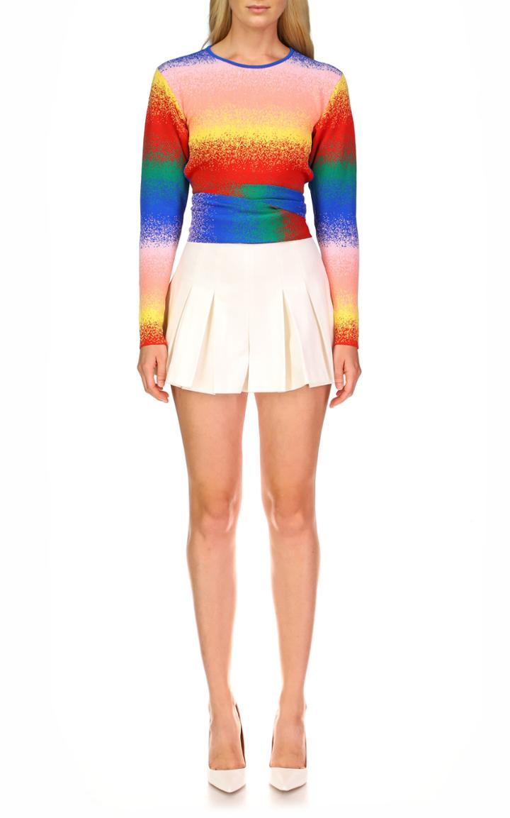 Moda Operandi Amur Avalon Wrap Ribbed Knit Sweater