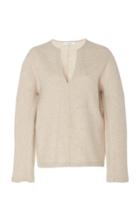 Vince Hooded Ponte Blouse