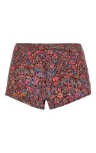 Etro Floral High Waisted Shorts