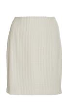 Sally Lapointe Ribbed Mini Skirt
